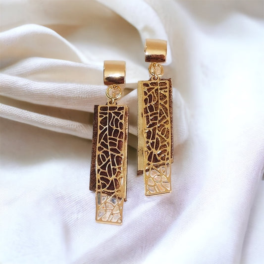 Divine Gilded Earrings