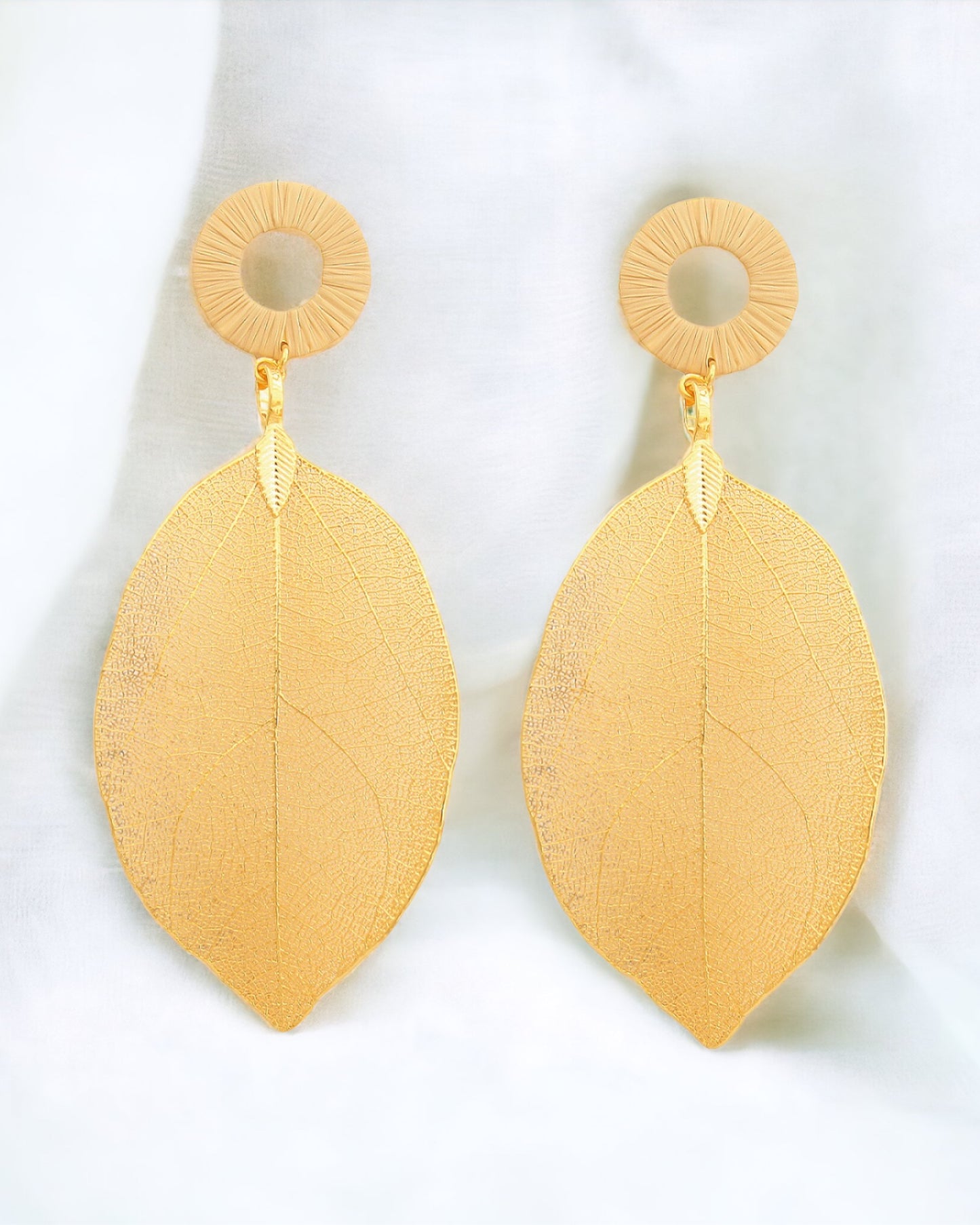 Serenity Leaf Earrings