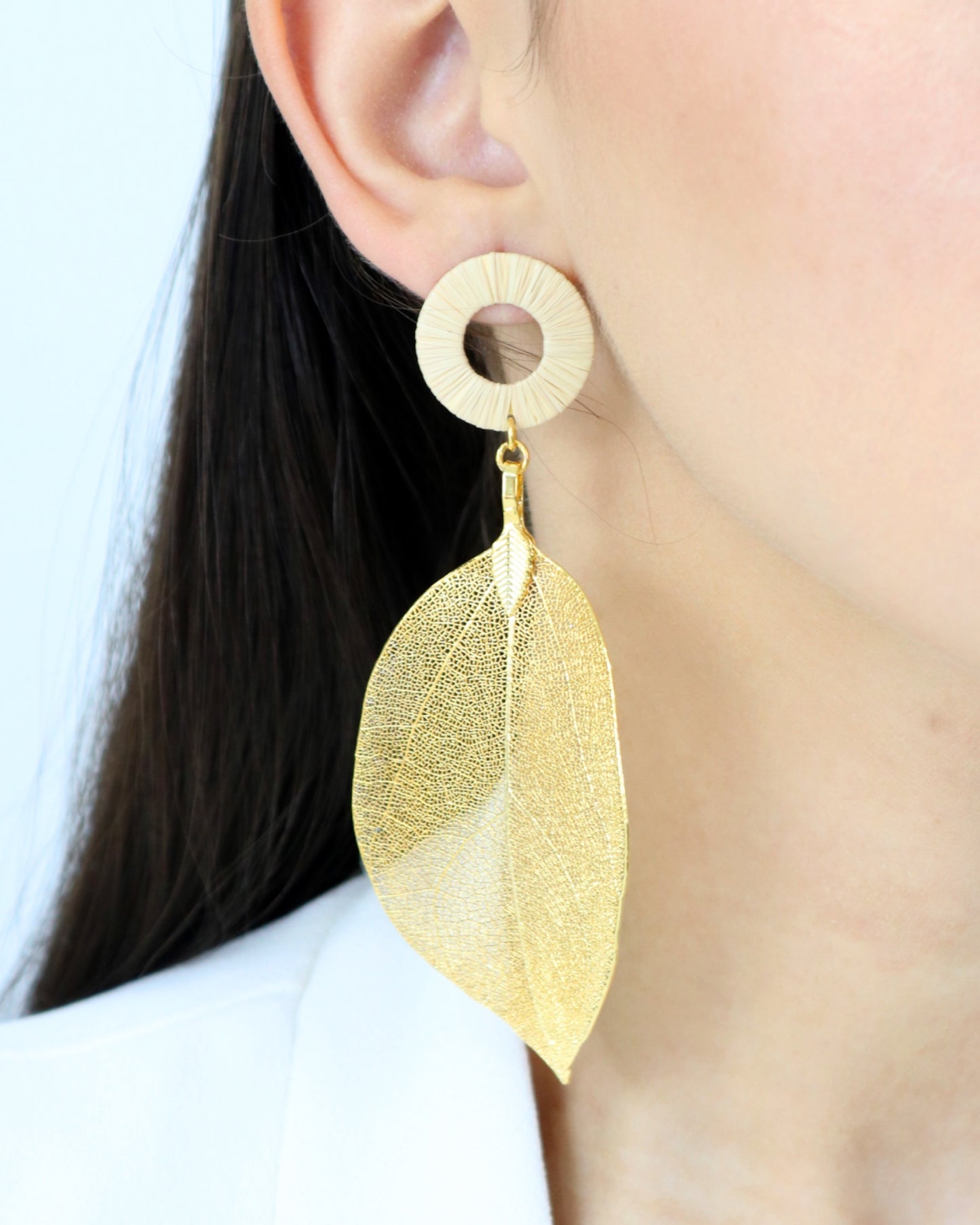 Serenity Leaf Earrings